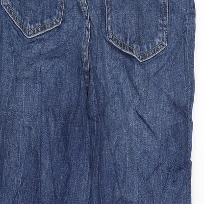Womens UK Size 10 Marks and Spencer Regular Fit Straight Blue Jeans