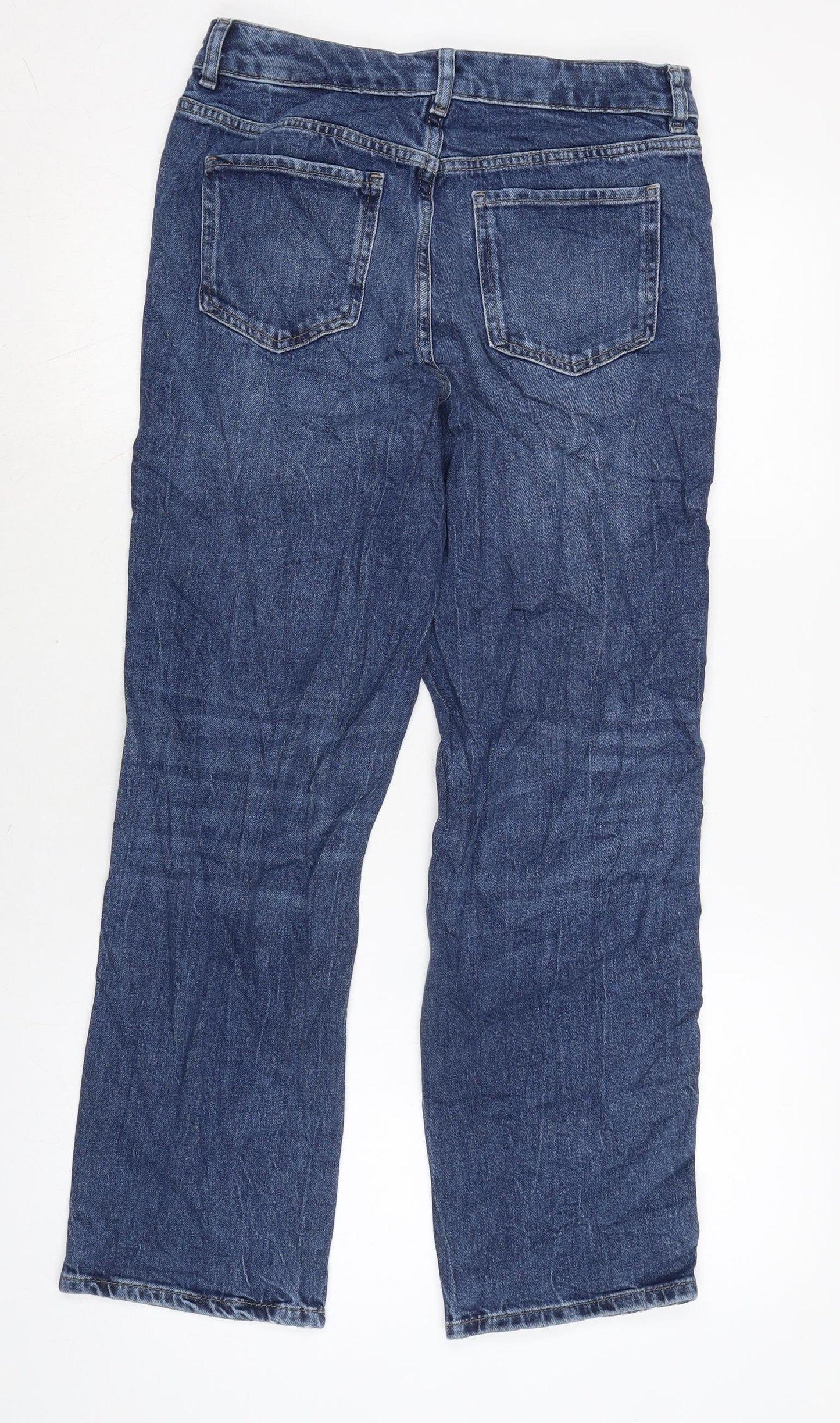 Womens UK Size 10 Marks and Spencer Extra-Slim Fit Straight Blue Jeans