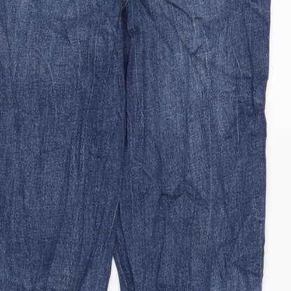 Womens UK Size 10 Marks and Spencer Extra-Slim Fit Straight Blue Jeans