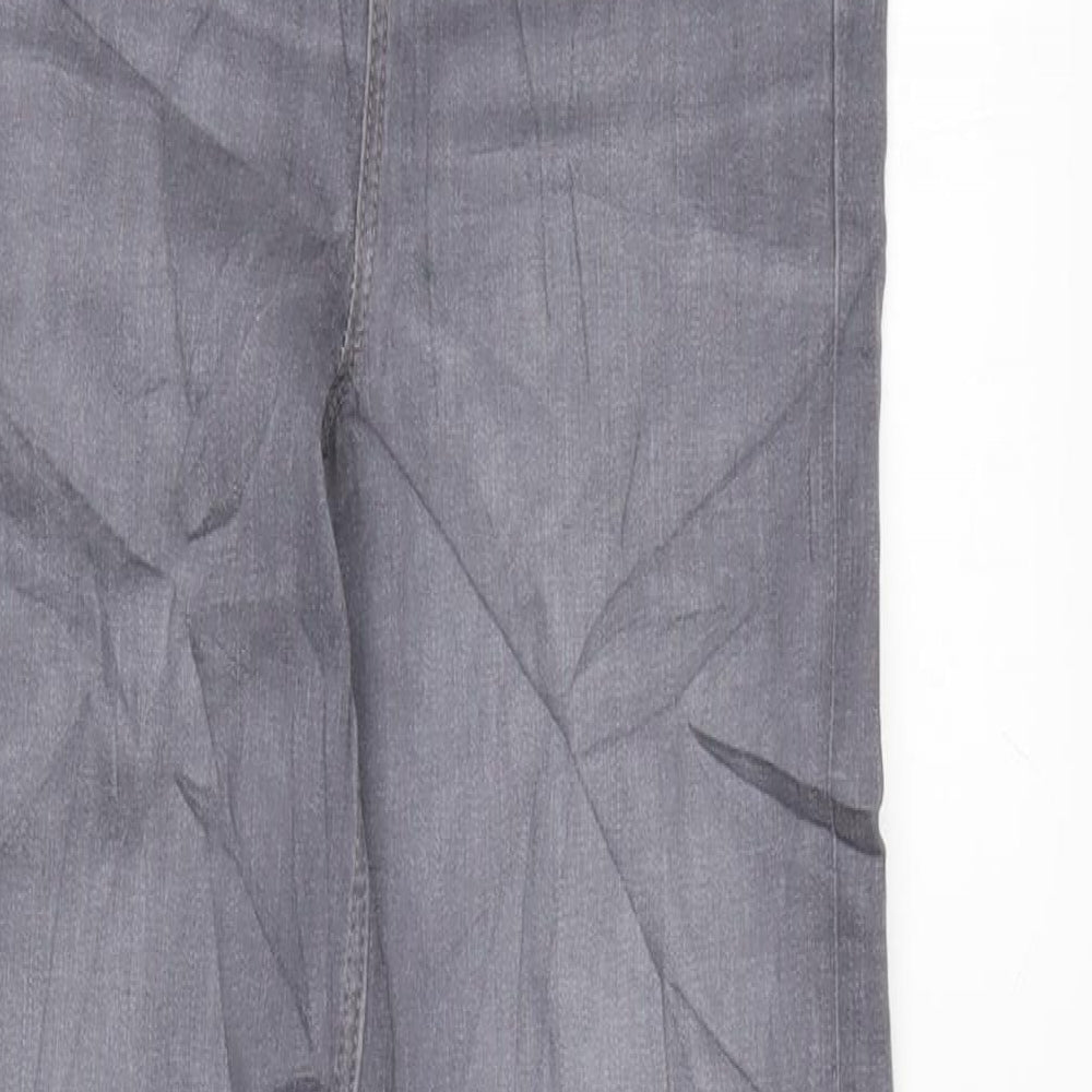 Womens UK Size 8 Marks and Spencer Regular Fit Straight Grey Jeans
