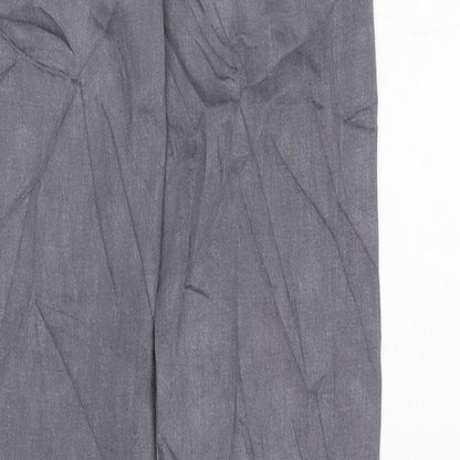 Womens UK Size 8 Marks and Spencer Regular Fit Straight Grey Jeans