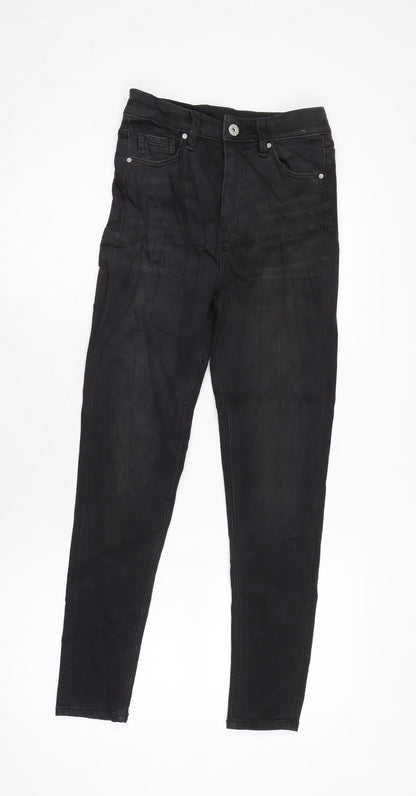 Womens UK Size 6 Marks and Spencer Regular Fit Skinny Grey Jeans