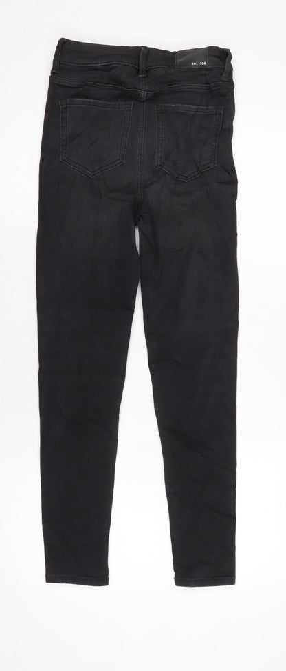 Womens UK Size 6 Marks and Spencer Regular Fit Skinny Grey Jeans