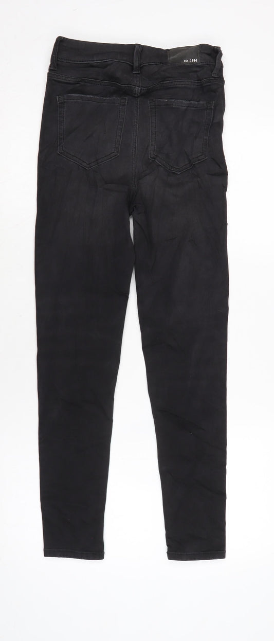Womens UK Size 6 Marks and Spencer Regular Fit Skinny Grey Jeans