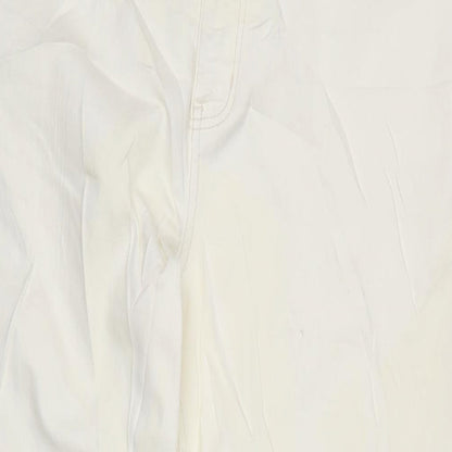Womens UK Size 18 Marks and Spencer Regular Fit Flared Ivory Jeans