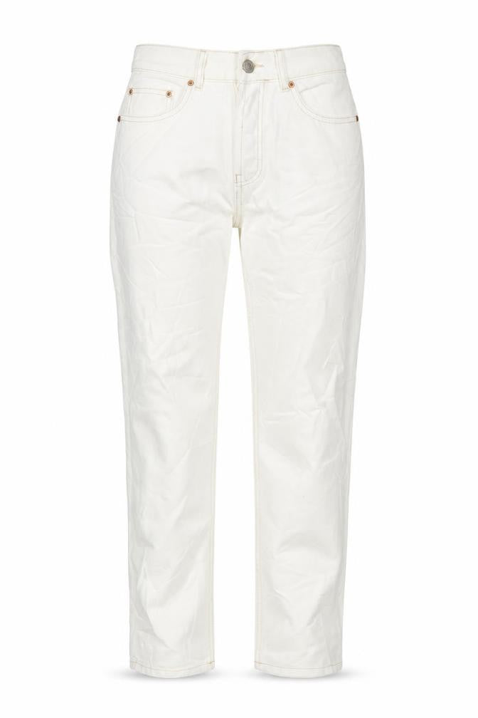 Womens UK Size 10 ASOS Regular Fit Straight Ivory Jeans