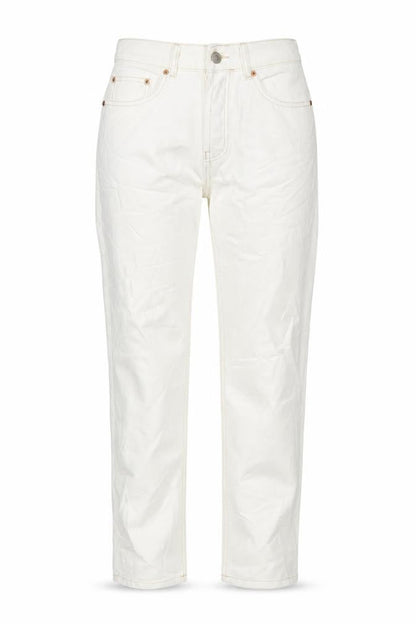 Womens UK Size 10 ASOS Regular Fit Straight Ivory Jeans