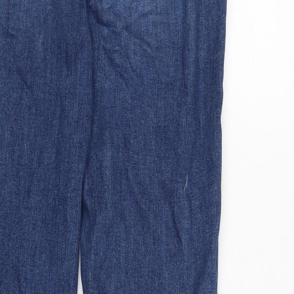 Womens UK Size 10 Marks and Spencer Regular Fit Tapered Blue Jeans
