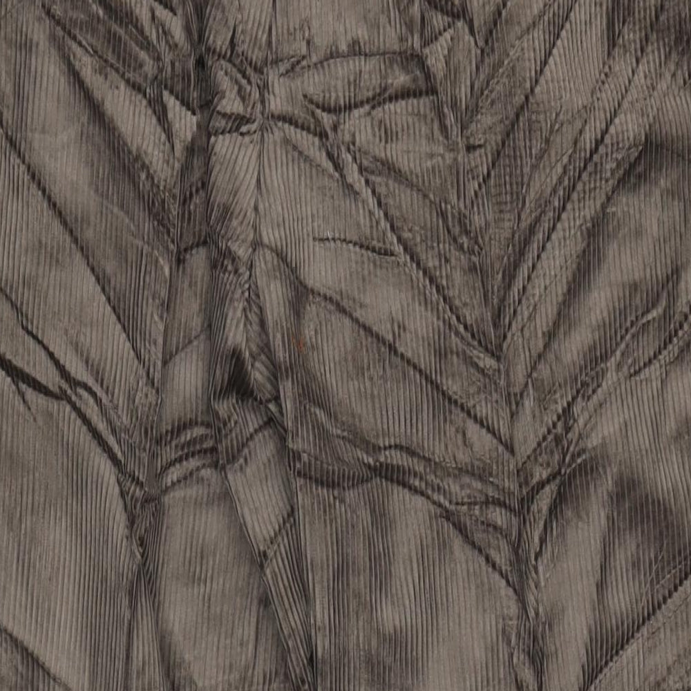 Marks and Spencer Mens Brown Cotton Sweatpants Trousers Size 40 in L29 in Regular Zip