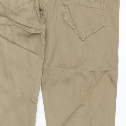 Womens UK Size 32 in Marks and Spencer Slim Fit Straight Brown Jeans
