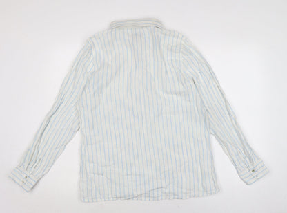 Womens UK Size L Kenar Ivory Basic Blouse
