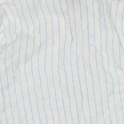 Womens UK Size L Kenar Ivory Basic Blouse