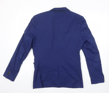 Mens UK Size 38 M&S Regular Blue Suit Jacket