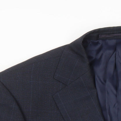 Mens UK Size 42 M&S Regular Black Suit Jacket