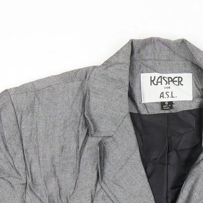 Womens UK Size 6 Kasper Grey Jacket