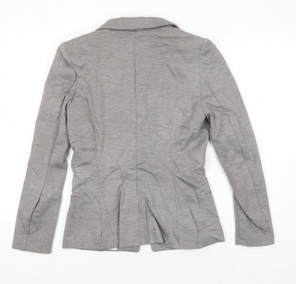 Womens UK Size 10 H&M Grey Jacket