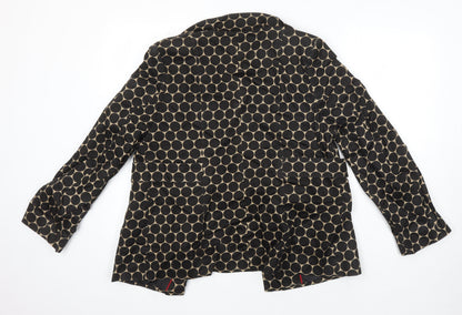 Womens UK Size 14 M&S Multicoloured Overcoat