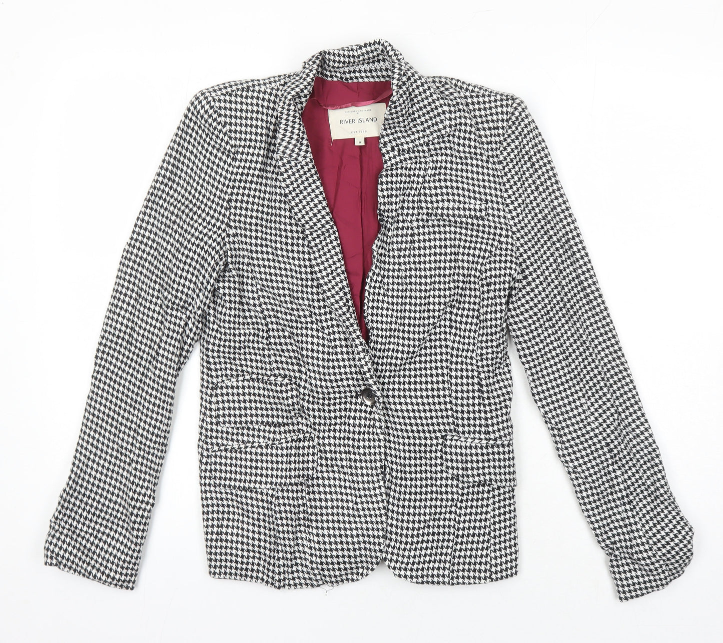 Womens UK Size 8 River Island Multicoloured Jacket