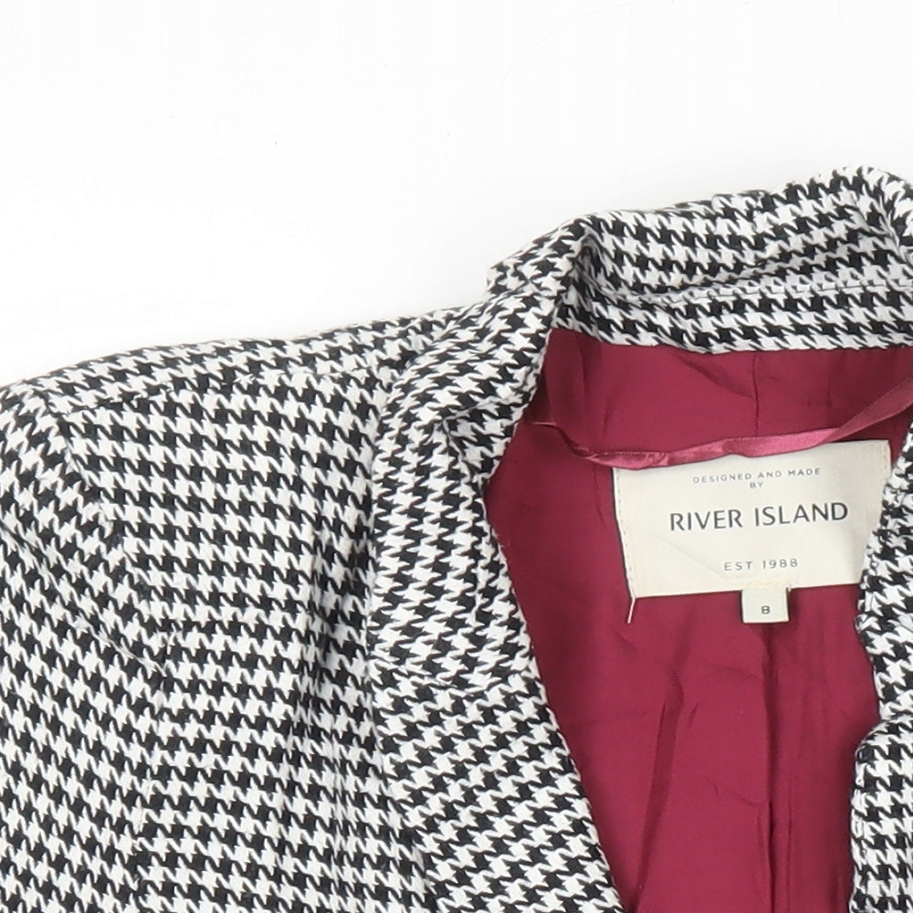 Womens UK Size 8 River Island Multicoloured Jacket