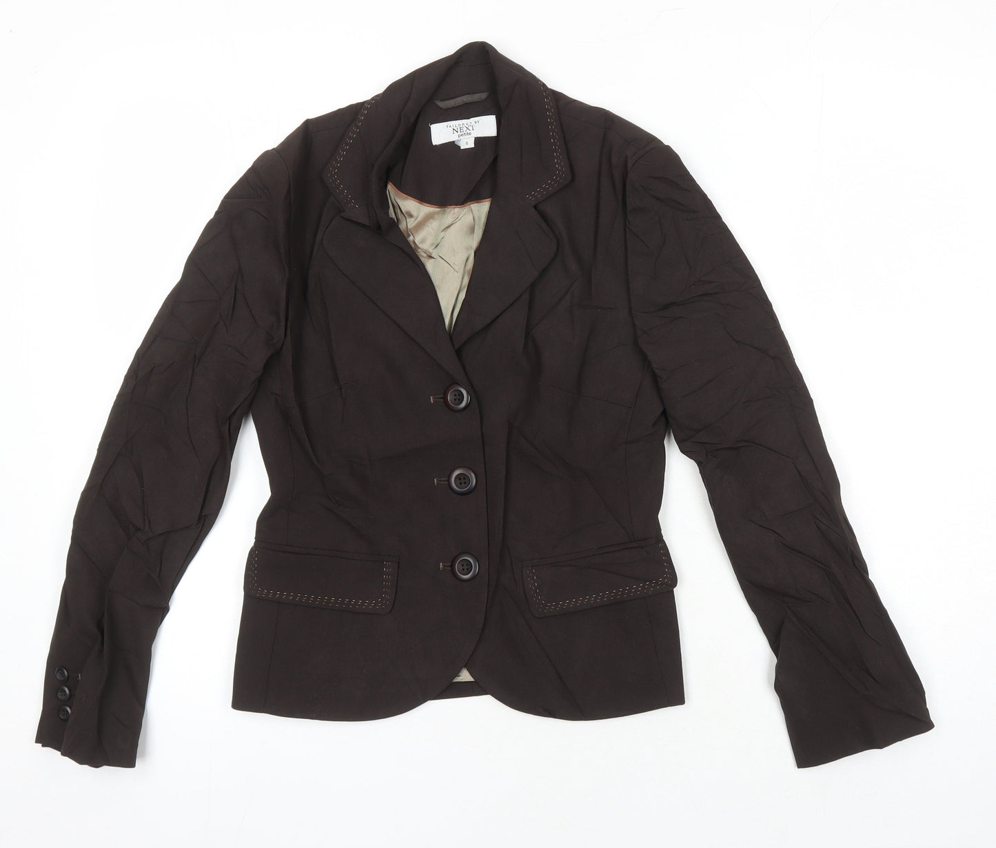 Womens UK Size 6 NEXT Brown Jacket