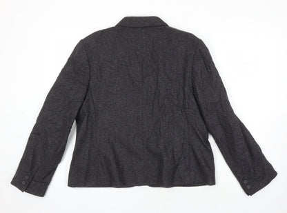 Womens UK Size 18 St Michael Grey Jacket