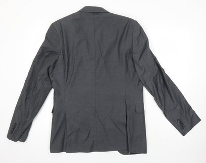 Mens UK Size 38 H&M Regular Grey Suit Jacket