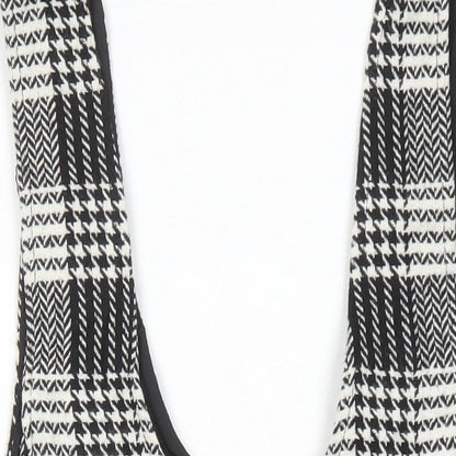NEXT Girls Multicoloured Check Gilet Waistcoat Size 11 Years