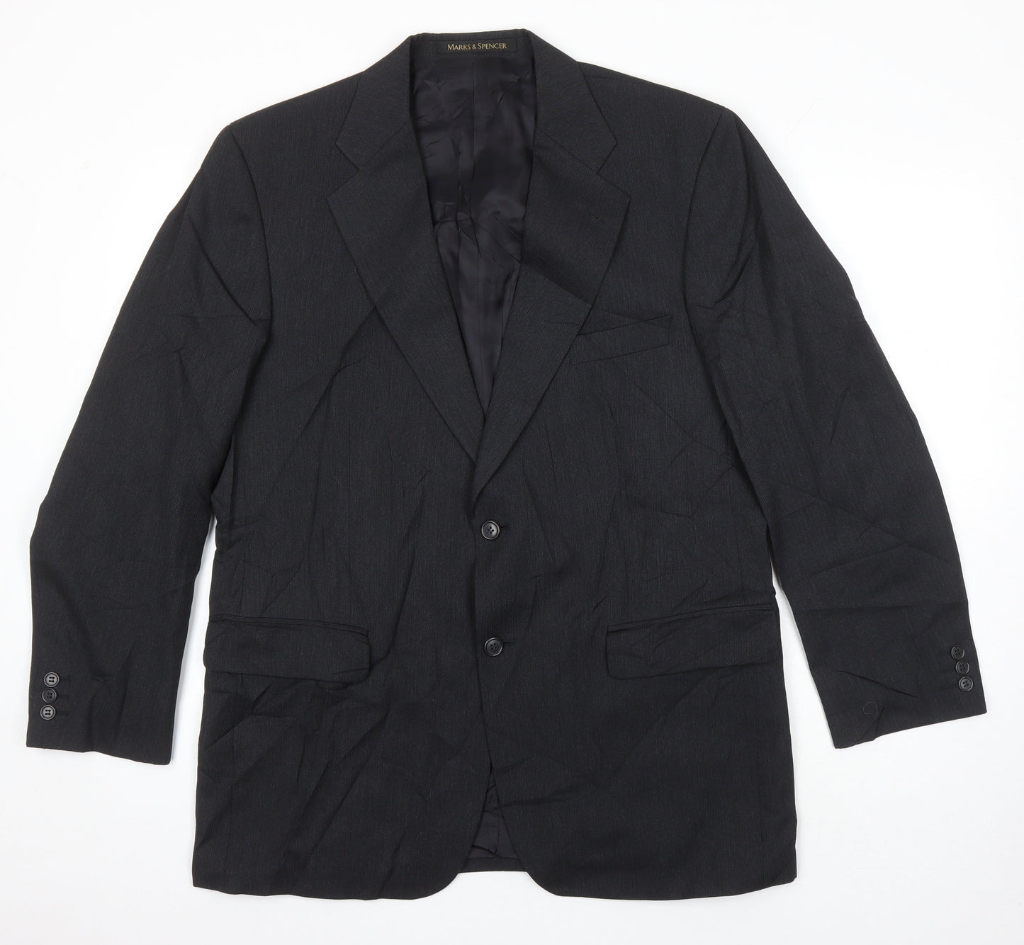 Mens UK Size 42 Marks and Spencer Regular Grey Suit Jacket
