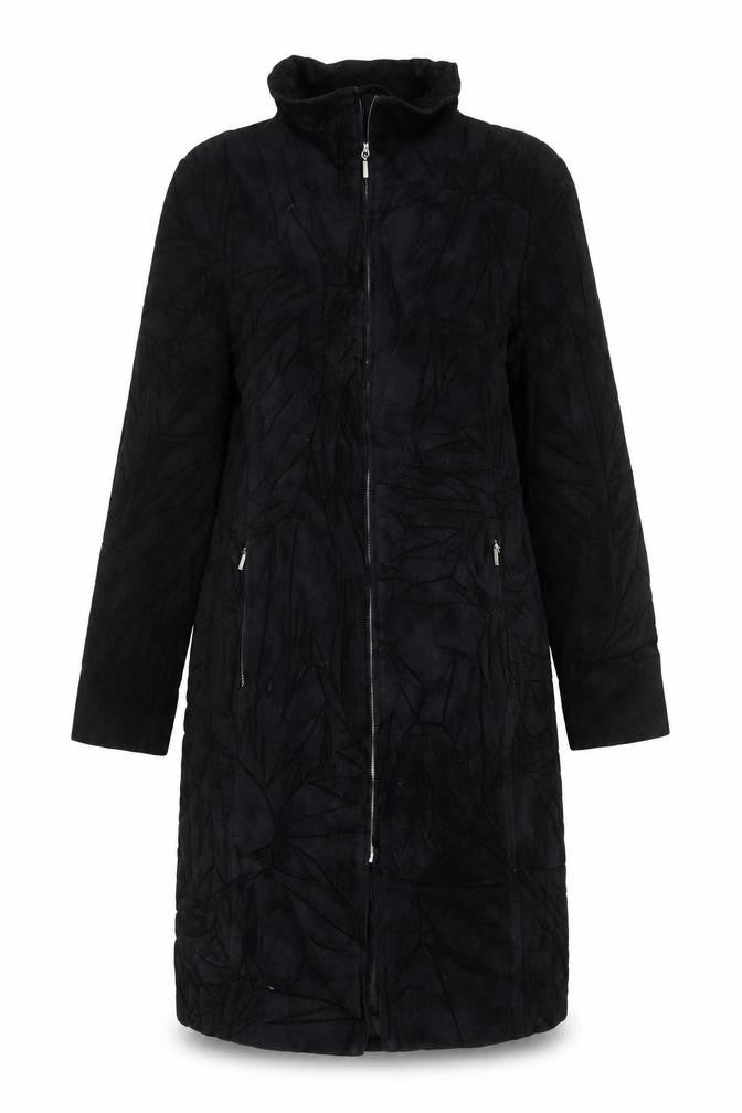 Womens UK Size 12 Dorothy Perkins Black Overcoat