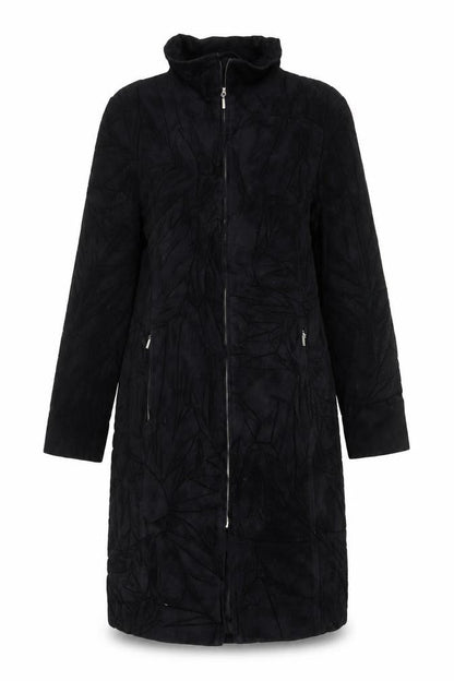 Womens UK Size 12 Dorothy Perkins Black Overcoat