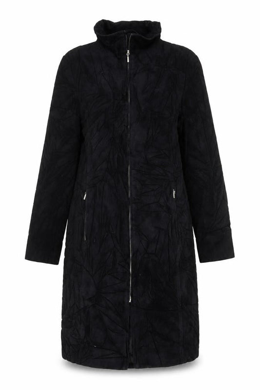 Womens UK Size 12 Dorothy Perkins Black Overcoat