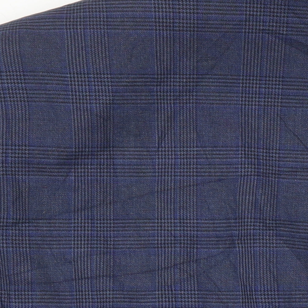 Mens UK Size 44 M&S Regular Blue Suit Jacket