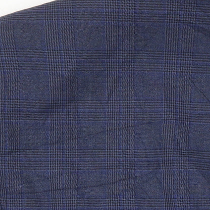 Mens UK Size 44 M&S Regular Blue Suit Jacket