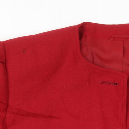 Womens UK Size 14 Dereta Red Jacket