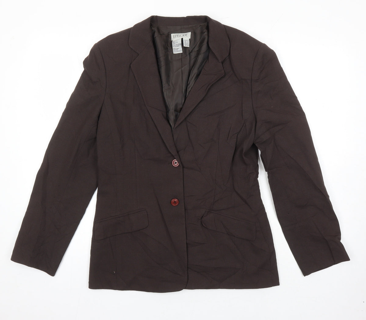 Womens UK Size 10 Episode Brown Jacket