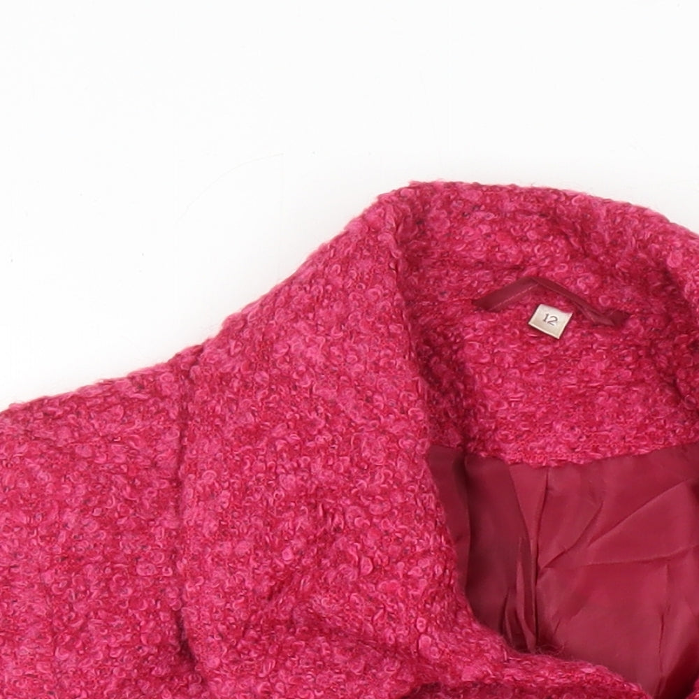 Womens UK Size 12 EWM Pink Jacket
