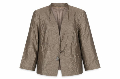 Womens UK Size 16 Ann Harvey Brown Jacket