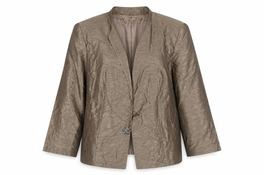 Womens UK Size 16 Ann Harvey Brown Jacket