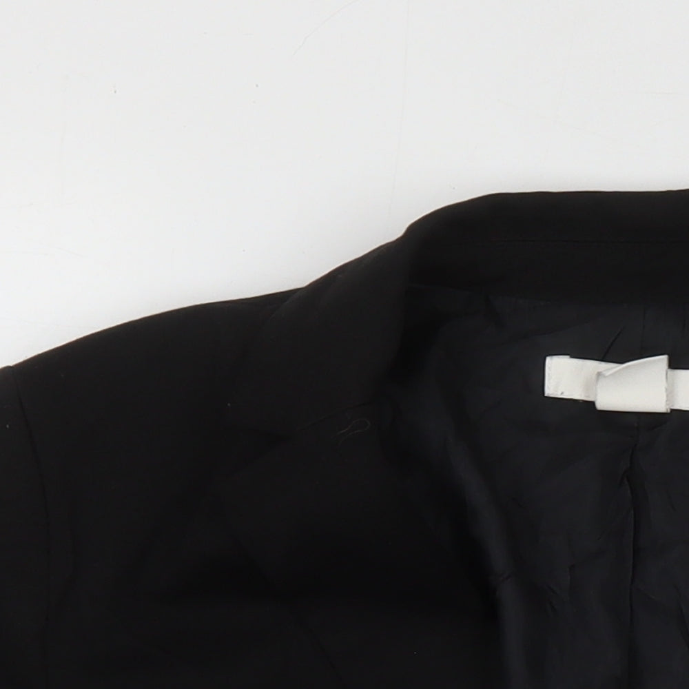 Womens UK Size 8 H&M Black Jacket