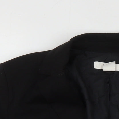 Womens UK Size 8 H&M Black Jacket