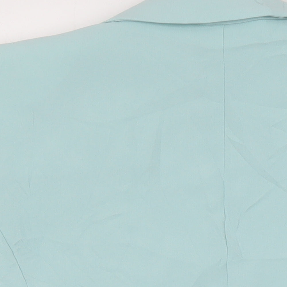 Klass Womens Green Jacket Blazer Size 16