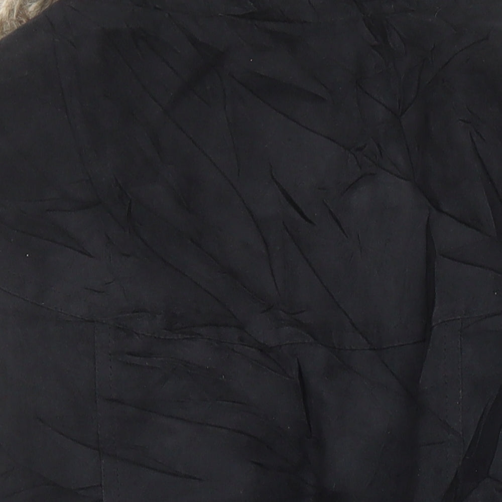 Womens UK Size 12 Cotton Traders Black Gilet
