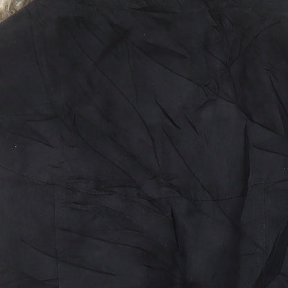 Womens UK Size 12 Cotton Traders Black Gilet