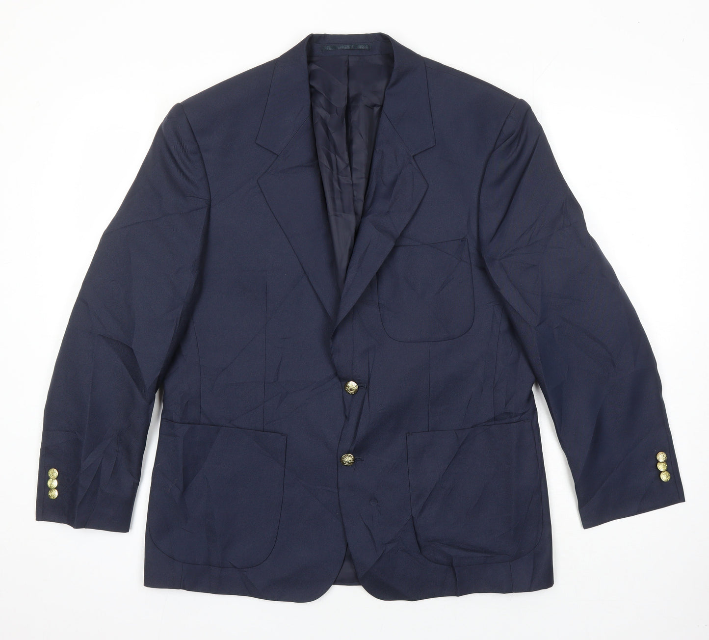 Mens UK Size 40 Chums Regular Blue Suit Jacket
