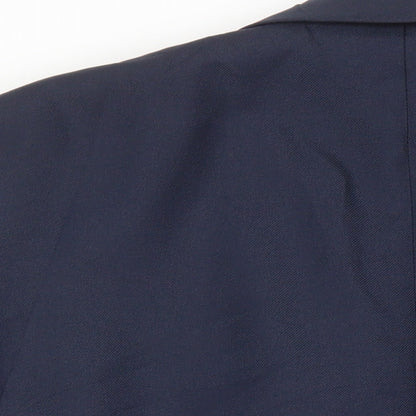 Mens UK Size 40 Chums Regular Blue Suit Jacket