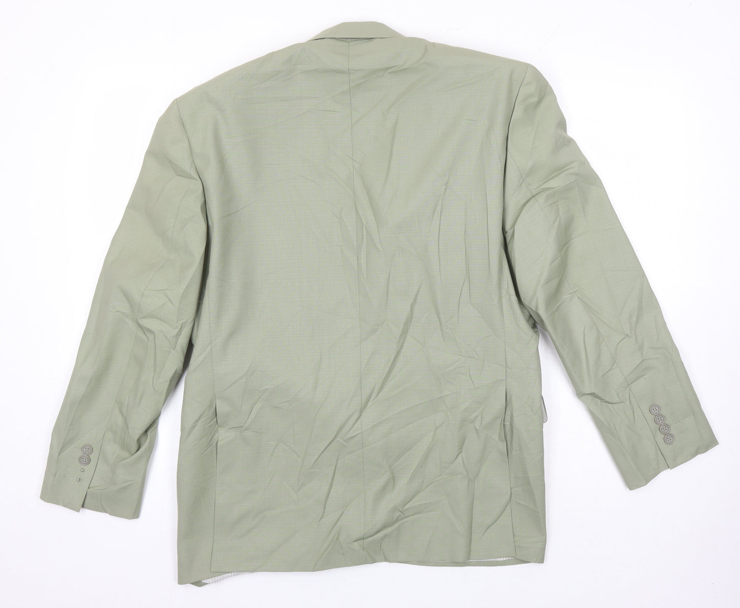 Mens UK Size 40 Greenwoods Regular Green Suit Jacket