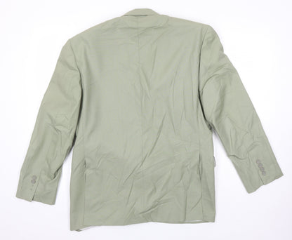 Mens UK Size 40 Greenwoods Regular Green Suit Jacket