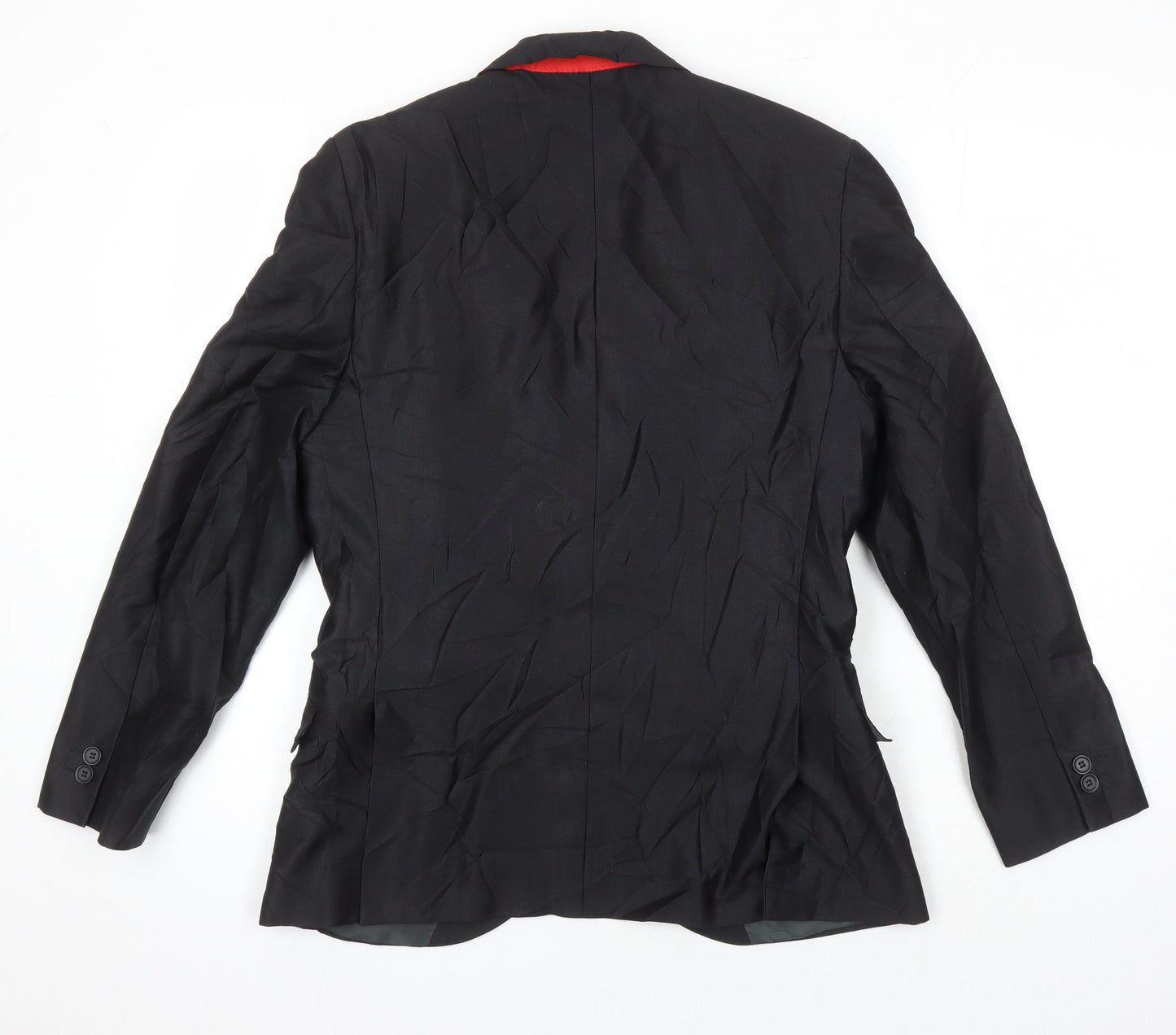 Mens UK Size 38 Ventuno 21 Regular Black Suit Jacket