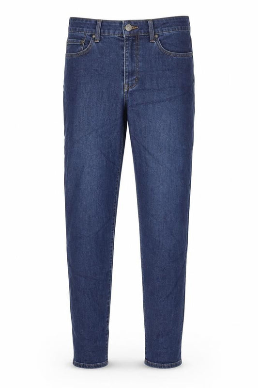 Marks & Spencer Womens Blue Cotton Skinny Jeans Size 10 L26 in Regular