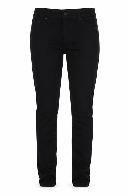 Marks & Spencer Womens Black Cotton Skinny Jeans Size 10 L28 in Regular